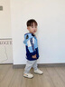 G.duck聯(lián)名奧特曼衣服男童外套秋季新款兒童沖鋒衣春秋款中小童男孩夾克 藍色 110 (建議身高100cm 4-5歲)cm 曬單實(shí)拍圖