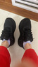 HOKA ONE ONE新款女款夏季邦代9公路跑步鞋BONDI 9輕盈舒適緩震 黑色/黑色 38 曬單實(shí)拍圖