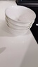 斯凱綈（Sky Top）米飯碗陶瓷小湯碗骨瓷純白家用喬遷酒店餐具4.5英寸金鐘碗4件套裝 曬單實(shí)拍圖