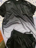 步銳特（BURUITE）運動套裝男夏季健身衣服速干短袖T恤籃球羽毛球訓(xùn)練短褲跑步裝備 曬單實拍圖