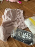森馬（Semir）短袖t恤女涼感抗菌正肩修身2025夏顯瘦V領(lǐng)白色打底衫109325100002 曬單實拍圖
