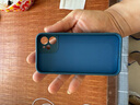 靜微適用蘋果12mini手機殼iPhone12mini新款保護套iPhone鏡頭全包軟殼5G液態(tài)硅膠防摔超薄簡約純色男女 蘋果12mini【午夜藍】單殼+鋼化膜 曬單實拍圖