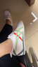 戴維貝拉（DAVE＆BELLA）新生寶寶遮陽(yáng)帽嬰兒帽子兒童防曬帽夏天女童太陽(yáng)帽夏季男童漁夫帽 米白-N 52CM（建議帽圍約50-52cm) 曬單實(shí)拍圖