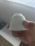 京東京造 茶具茶杯 功夫茶具整套羊脂玉杯子品茗杯簡(jiǎn)約辦公會(huì)客杯 6個(gè)裝 曬單實(shí)拍圖