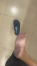 回力人字拖男夏季防滑外穿休閑運動(dòng)鞋涼鞋夾腳沙灘鞋HL0609藏青色42碼 曬單實(shí)拍圖