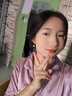 伊燦簡約懸月圈圈仿珍珠耳環(huán)女高級感名媛耳飾2025年新款爆款設計耳圈 懸月圈圈珍珠耳環(huán) 曬單實拍圖