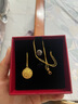 周六福18K金項(xiàng)鏈女肖邦鏈彩金項(xiàng)鏈素鏈七夕情人節(jié)禮物 黃18K約1.6g-47cm 曬單實(shí)拍圖