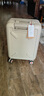 新秀麗（Samsonite）行李箱20英寸拉桿箱戶外箱飛機輪旅行箱包UB7象牙白密碼箱 曬單實拍圖