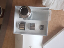 可賽斯雙層內(nèi)外純鈦保溫杯茶水分離杯養(yǎng)生燜茶杯泡茶磁力水杯鈦杯 星空藍(lán) 460ml 曬單實拍圖