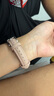 MSSM適用蘋果手表表帶女款小蠻腰真皮apple watch手表iwatch ultra S10/9/8/7/6/SE【粉色】38/40/41mm 曬單實拍圖