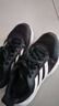 阿迪達(dá)斯adidas三條紋女鞋黑白撞色休閑跑步鞋ID8765 36碼 曬單實(shí)拍圖