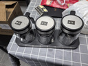 三四鋼（SSGP）油壺噴油壺霧化噴霧倒油噴油一體醬醋油瓶調料罐鹽罐套裝 W28448 曬單實拍圖