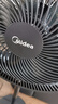 美的（Midea）【超級單品】七葉輕音立式電風(fēng)扇家用柔風(fēng)落地扇臺式桌面小型風(fēng)扇大風(fēng)量節能搖頭宿舍電扇 SAF30AB 曬單實(shí)拍圖