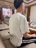 KYOLENS人體工學(xué)護(hù)腰坐墊靠背墊腰靠腰部支撐矯正坐姿防駝背座椅久坐神器 曬單實拍圖