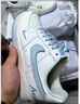CLENIKEEDAIR NIKE空軍一號(hào)ins新款A(yù)F1小勾淺灰低幫男女潮流時(shí)尚百搭板鞋運(yùn) AF1-白銀藍(lán)【高品質(zhì)NIKE】 42 NIKE 曬單實(shí)拍圖