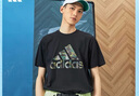 阿迪達(dá)斯 （adidas）男子透氣舒適圓領(lǐng)休閑運(yùn)動(dòng)短袖T恤 3XL碼 曬單實(shí)拍圖