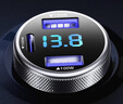 紐曼（Newsmy）車載充電器100w超級(jí)快充一拖三點(diǎn)煙器轉(zhuǎn)換插頭usb接口車充Type-c高功率 F8輕奢版金屬灰 曬單實(shí)拍圖