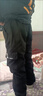 行運龍褲子男童春秋新款工裝褲休閑束腳潮流中大童純棉洋氣寬松童裝長(cháng)褲 黑色 140 曬單實(shí)拍圖