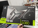 影馳 GeForce RTX 5080 金屬大師 黑金版 OC 16G GDDR7  DLSS 4 電競游戲設計剪輯AI電腦顯卡 曬單實拍圖