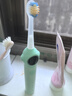 usmile笑容加兒童電動(dòng)牙刷 數(shù)字牙刷 Q20繽紛綠 適用3-15歲 學(xué)生禮物 生日禮物 兒童禮物 曬單實(shí)拍圖