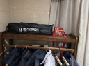 Mamorino德國品牌純實木掛衣架落地臥室家用衣帽架現(xiàn)代簡約收納晾衣置物架 胡桃色90cm 曬單實拍圖