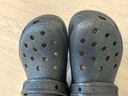 卡駱馳crocs經(jīng)典特林洞洞鞋|206340 黑色-001 41/42(260mm)  曬單實(shí)拍圖