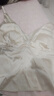 金三塔真絲帶胸墊吊帶衫桑蠶絲舒適彈力V領(lǐng)時(shí)髦帶杯小吊帶內(nèi)搭 白玉蘭色0608 L 曬單實(shí)拍圖