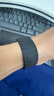兵宏適用三星Galaxy fit3手環(huán)表帶磁吸硅膠表帶運(yùn)動(dòng)智能手環(huán)FIT3男士表帶男生夏天替換腕帶 磁吸硅膠【黑色】 適用：三星Galaxy Fit3 曬單實(shí)拍圖