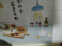 墨斗魚導(dǎo)氣槽油煙貼廚房防油貼紙耐高溫防油煙貼紙瓷磚灶臺(tái)防油墻貼1片 曬單實(shí)拍圖