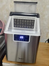 美的（Midea）制冰機(jī) 家用方塊冰不銹鋼迷你冰塊機(jī)宿舍冰魔方自動(dòng)清洗辦公室預(yù)約制冰冷飲 MBJ-20F17TE 曬單實(shí)拍圖