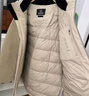 KOLON SPORT/可隆輕量羽絨服 男子戶(hù)外冬季防風(fēng)防水連帽鵝絨夾克- LHDJ4WN185-DE 深米色 L (175/96A) 曬單實(shí)拍圖