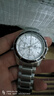 卡西歐（CASIO） 卡西歐(CASIO)男士手表商務(wù)休閑指針?shù)搸Х浪?jì)時(shí)腕表送男友禮物 白盤(pán)鋼帶EFR-526D-7A 曬單實(shí)拍圖