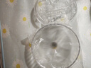 比克熊 倉鼠跑輪+支架安靜無(wú)噪音雙軸承運動(dòng)玩具用品透明色18cm 曬單實(shí)拍圖