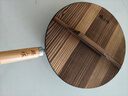 臻三環(huán)章丘鐵鍋炒鍋手工鍛打鐵鍋無(wú)涂層不易粘鍋炒菜鍋廚房好物一環(huán)輕音 古法烤藍(lán)（適合2-4人） 32cm 曬單實(shí)拍圖