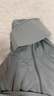 蕉下（beneunder）防曬衣女春夏新款冰絲涼感升級披肩AL118遠山灰XL 曬單實(shí)拍圖