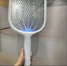 雅格(YAGE)電蚊拍防基孔肯雅熱充電式家用強(qiáng)力滅蚊拍紫光誘蚊滅蚊燈 曬單實(shí)拍圖