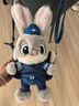 迪士尼（Disney）瘋狂動物城朱迪玩偶斜挎包毛絨玩具女孩生日禮物女七夕情人節(jié)禮物 曬單實拍圖