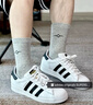 阿迪達(dá)斯adidas三葉草貝殼頭SUPERSTAR男女休閑鞋EG4958 40碼 曬單實(shí)拍圖