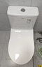 箭牌（ARROW）T51抽水馬桶虹吸坐便器普通座便坐廁 1級(jí)水效AE12617UM 305坑距 曬單實(shí)拍圖
