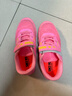 雙星（shuangxing）兒童足球鞋TF碎釘魔術(shù)貼大童學(xué)生青少年防滑耐磨足球鞋 粉色  34  曬單實(shí)拍圖