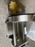 方の廚商用切菜機(jī)土豆切片機(jī)電動全自動檸檬切片神器手動水果不銹鋼切絲機(jī)切肉片切蔥花機(jī)多功能切菜器 電動+手動】（切片厚度0-10mm可調(diào)）曬圖送刀片 曬單實拍圖