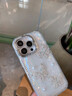 三只貓咪適用于蘋果16promax手機殼iPhone16pro帶相機鍵iPhone15水鉆鏡頭膜14pro珍珠蝴蝶貝殼紋輕奢高級感 【純色蝴蝶】AI相機按鍵-珍珠水鉆 iPhone 16 Pro Ma 曬單實拍圖