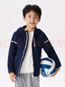 TOREAD kids探路者男女童外套 秋冬款童裝兒童防風(fēng)夾克運動(dòng)服QAEEBL93221 水手藍 140 曬單實(shí)拍圖