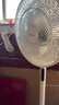 美的（Midea）【颶風(fēng)節能】七葉柔風(fēng)立式電風(fēng)扇/家用輕音落地扇/臺式小型風(fēng)扇/大風(fēng)力遙控定時(shí)搖頭風(fēng)扇 SAH35BSJ 曬單實(shí)拍圖