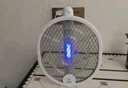 欖菊折疊電蚊拍充電式家用強力滅蚊燈紫光誘蚊滅蚊拍電蚊器蚊子拍 曬單實拍圖