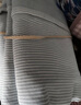 MUJI 水洗棉 被套 單件被罩被單 純棉全棉 25年春季 床上用品 淺藍色×淺藍色條紋 雙人用 200cm*230cm 被芯用 曬單實拍圖
