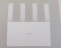 小米（MI）Xiaomi路由器AX3000E 3000兆級(jí)速率4路信號(hào)放大器WiFi6支持網(wǎng)口聚合小米自研Mesh Xiaomi路由器AX3000E 曬單實(shí)拍圖