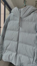 優(yōu)衣庫男裝無縫羽絨連帽外套/羽絨服保暖休閑夾克470077 02 淺灰色 XL /180/108B 曬單實拍圖