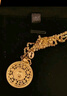 老廟黃金吊墜八寶羅盤足金項(xiàng)鏈福字掛墜送女友老婆節(jié)日禮物母親節(jié)禮物 約2.4g（送925鏈，可換黑繩） 曬單實(shí)拍圖
