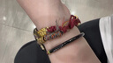 適用于iwatch表帶s9s8夏天新款Applewatch小眾s7五帝錢(qián)s6編織 五帝錢(qián)紅色 55mm 曬單實(shí)拍圖